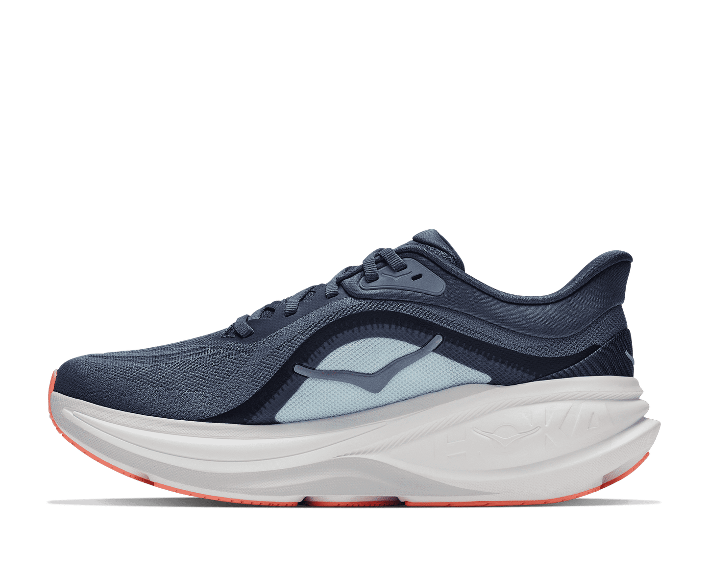 HOKA Clifton Pro Damen FADED NAVY / GLIMMERING BLUE Bild 4