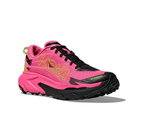 Hoka Mafate 5 Damen NEON ROSE / BLACK Bild 1