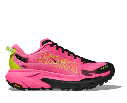 Hoka Mafate 5 Damen NEON ROSE / BLACK Bild 2