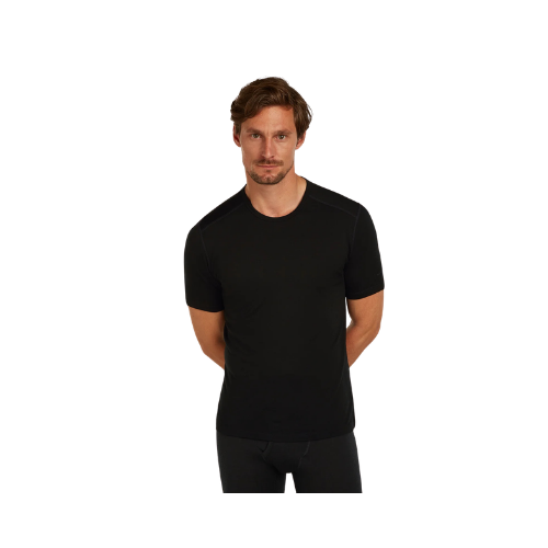 Icebreaker 200 Oasis Thermo-Oberteil Kurzarm Herren BLACK Bild 1