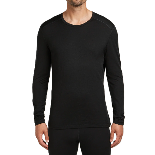 Icebreaker 200 Oasis Thermo-Oberteil LS Herren BLACK Bild 1