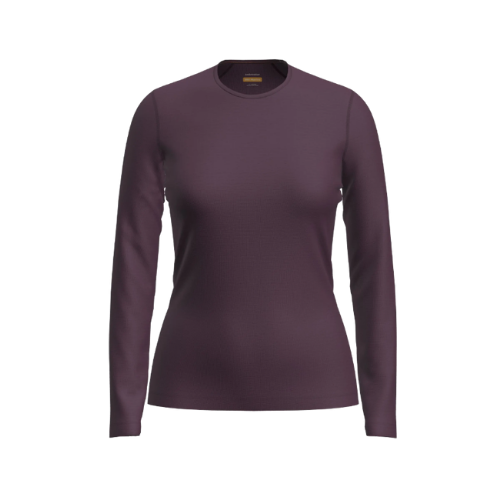 Icebreaker 200 Oasis Thermo-Oberteil LS Damen DK BERRY Bild 1