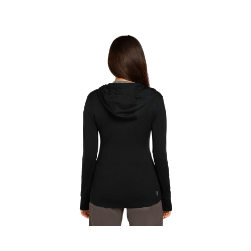 Icebreaker 260 Quantum Hoodie mit Reißverschluss Damen BLACK Bild 2