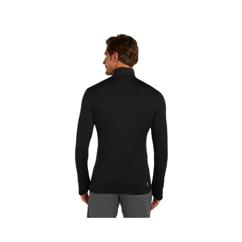 Icebreaker 260 Quantum Jacke mit langem Reißverschluss Herren BLACK Bild 2