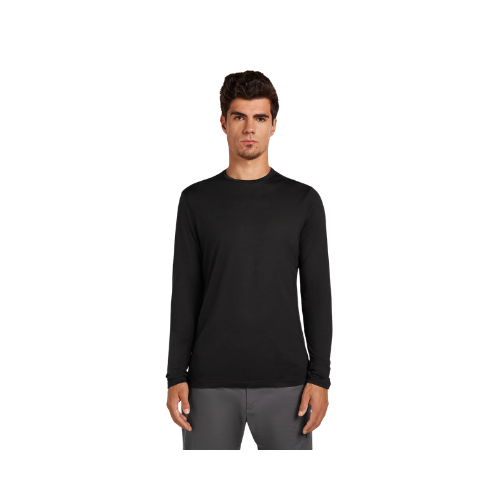 Icebreaker Merino 125 Cool-Lite™ Sphere III Langarmshirt Herren BLACK Bild 1