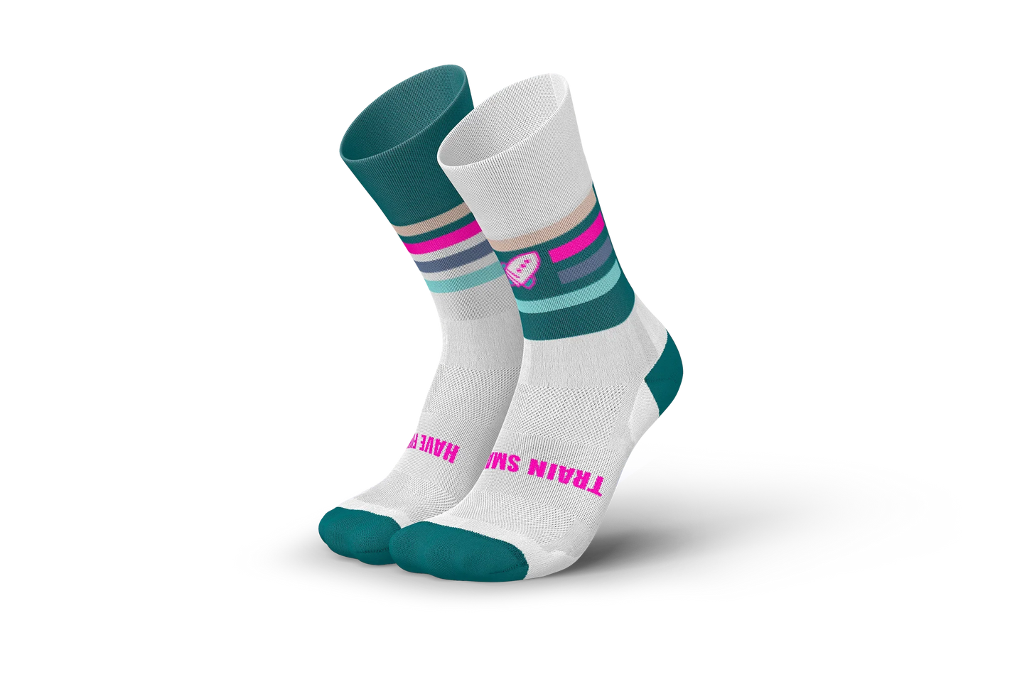 Incylence Kick Ass V3 Socken Unisex petrol pink Bild 1
