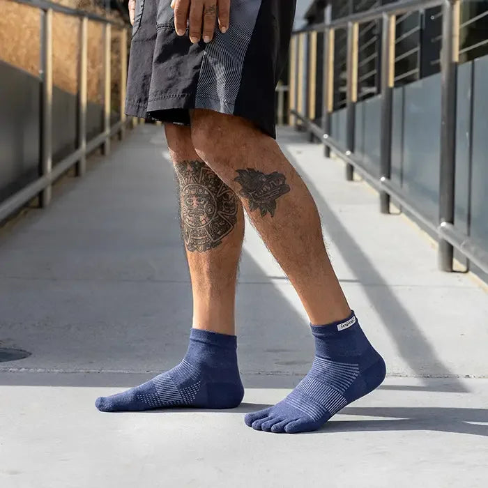 Injinji Run Lightweight Mini-Crew Laufsocken Navy Bild 3