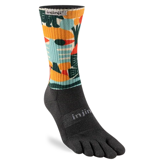 Injinji Trail Midweight Crew Artist Designed Laufsocken Herren Foothill Bild 2