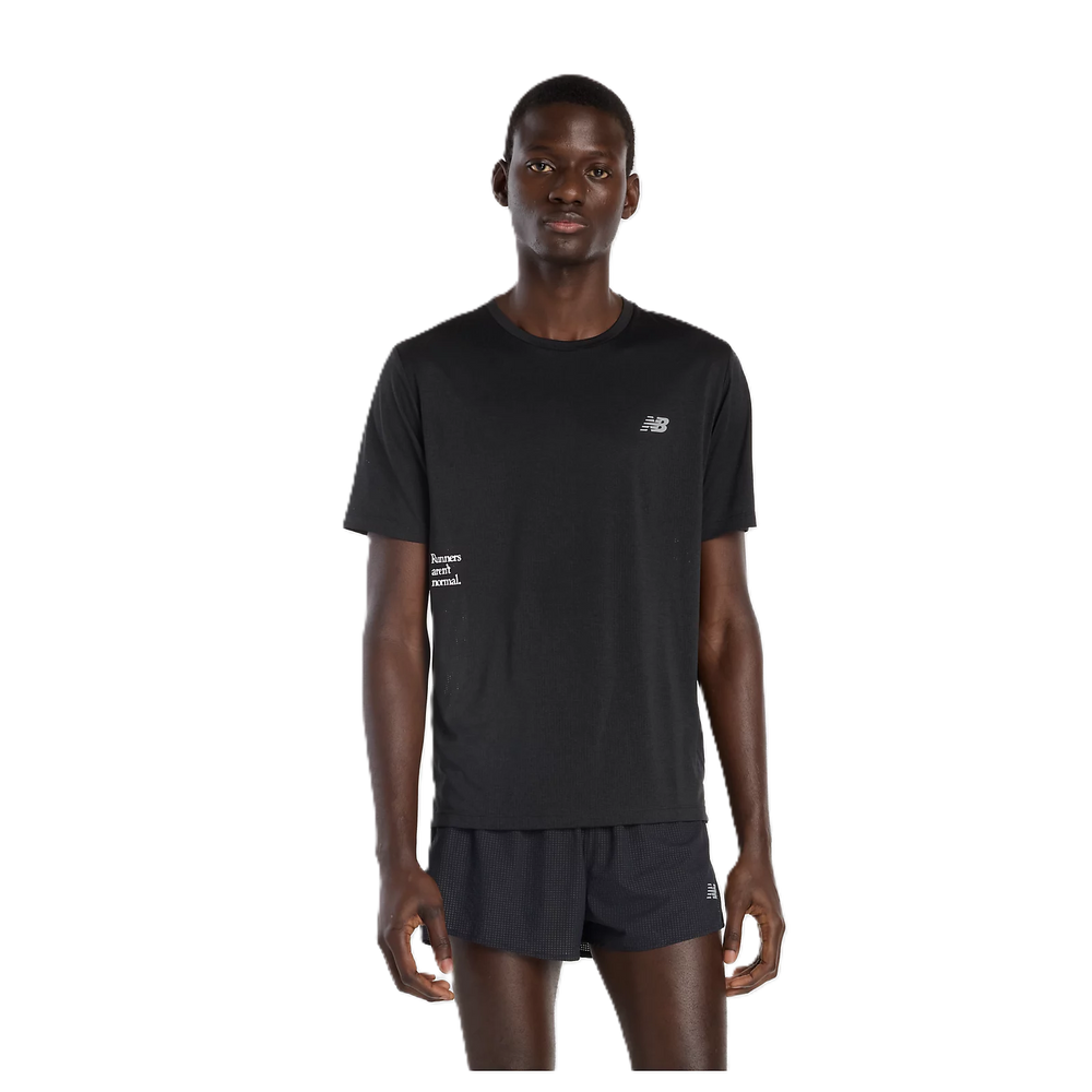 New Balance Athletics Graphic T-Shirt Herren Black BK Bild 1