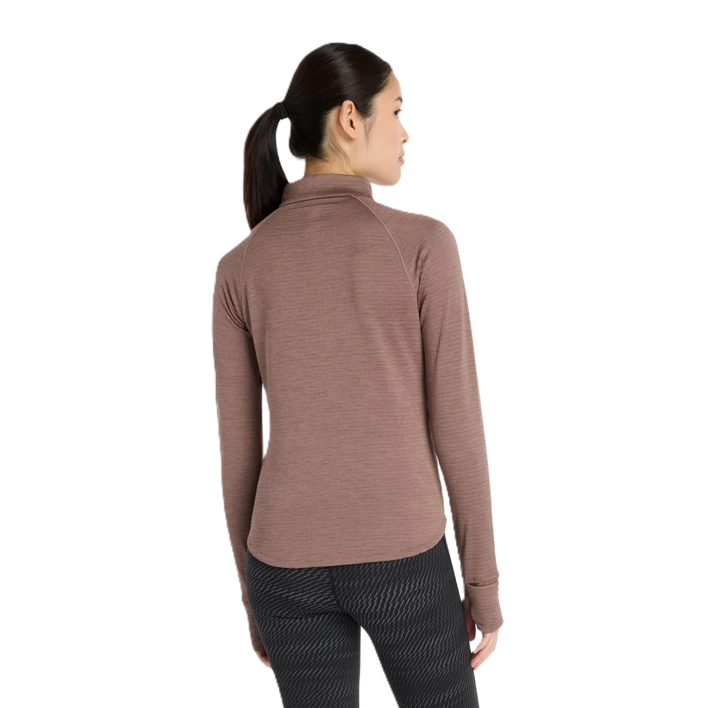 New Balance Athletics Heat Grid 1/2 Zip Langarmshirt Damen EAT Bild 2
