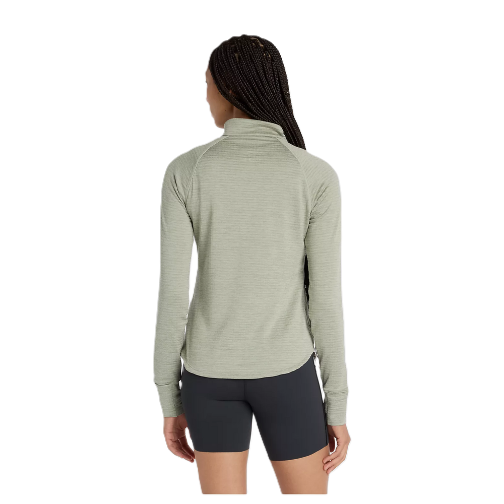 New Balance Athletics Heat Grid 1/2 Zip Langarmshirt Damen GSH Bild 2