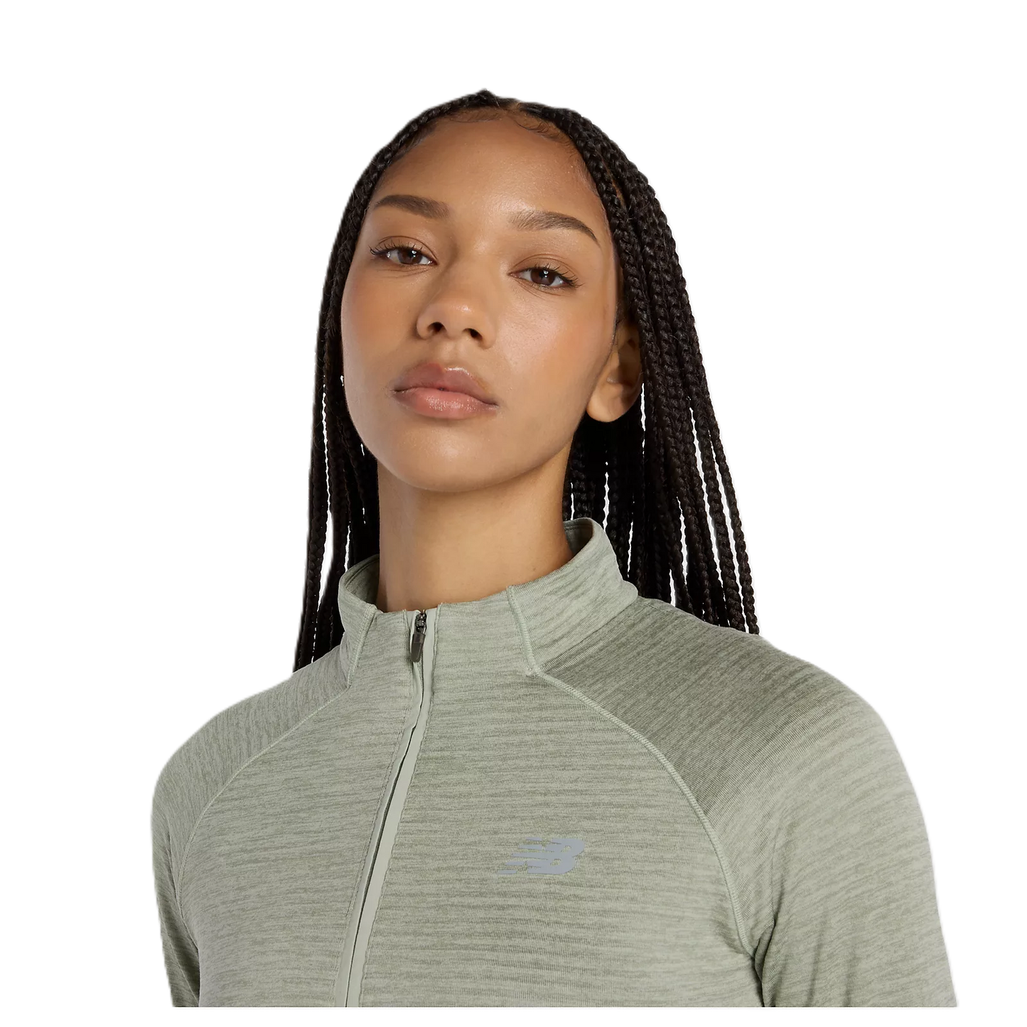 
                  
                    New Balance Athletics Heat Grid 1/2 Zip Langarmshirt Damen GSH Bild 4
                  
                