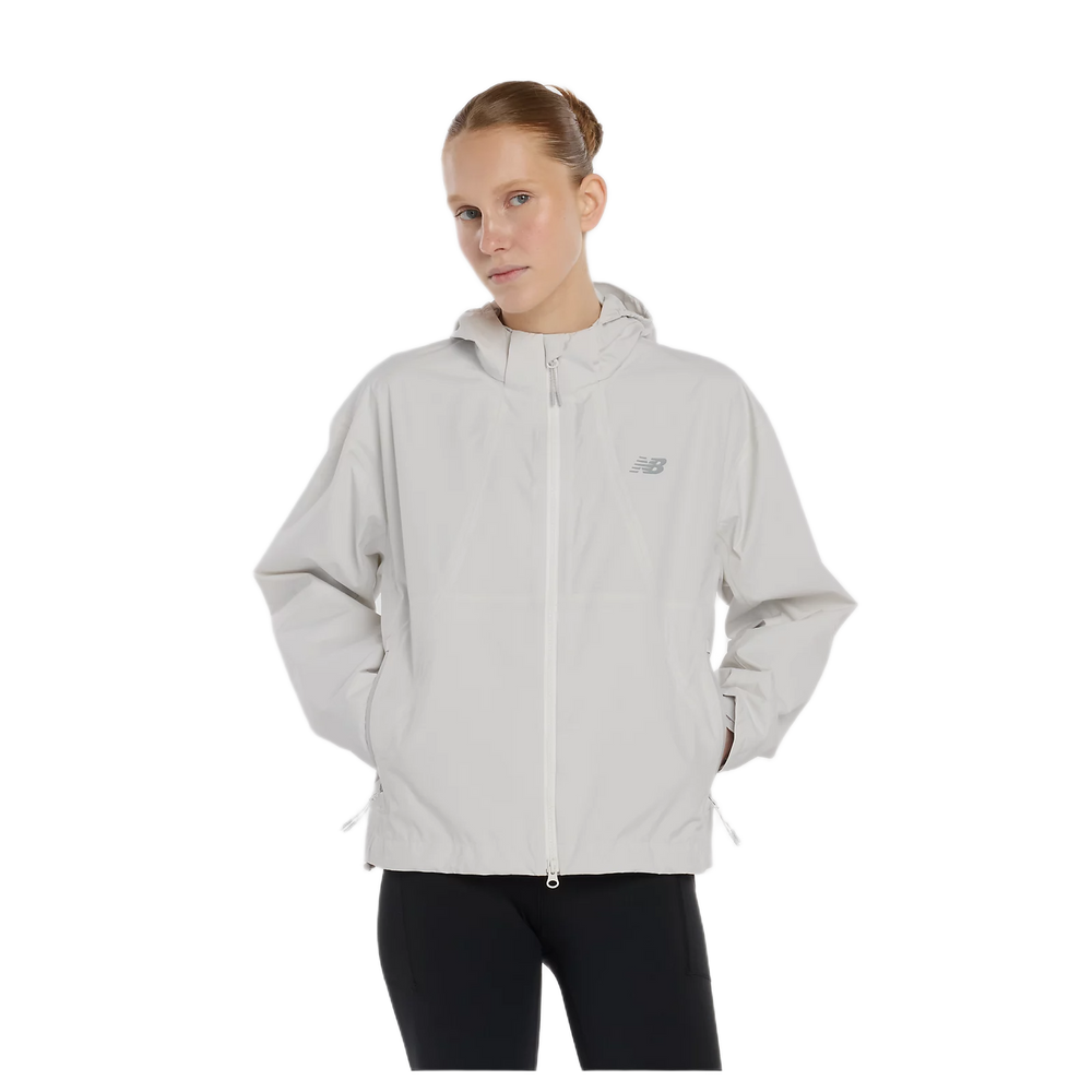New Balance Better Run Waterproof Jacket Damen GREY MATTER Bild 1