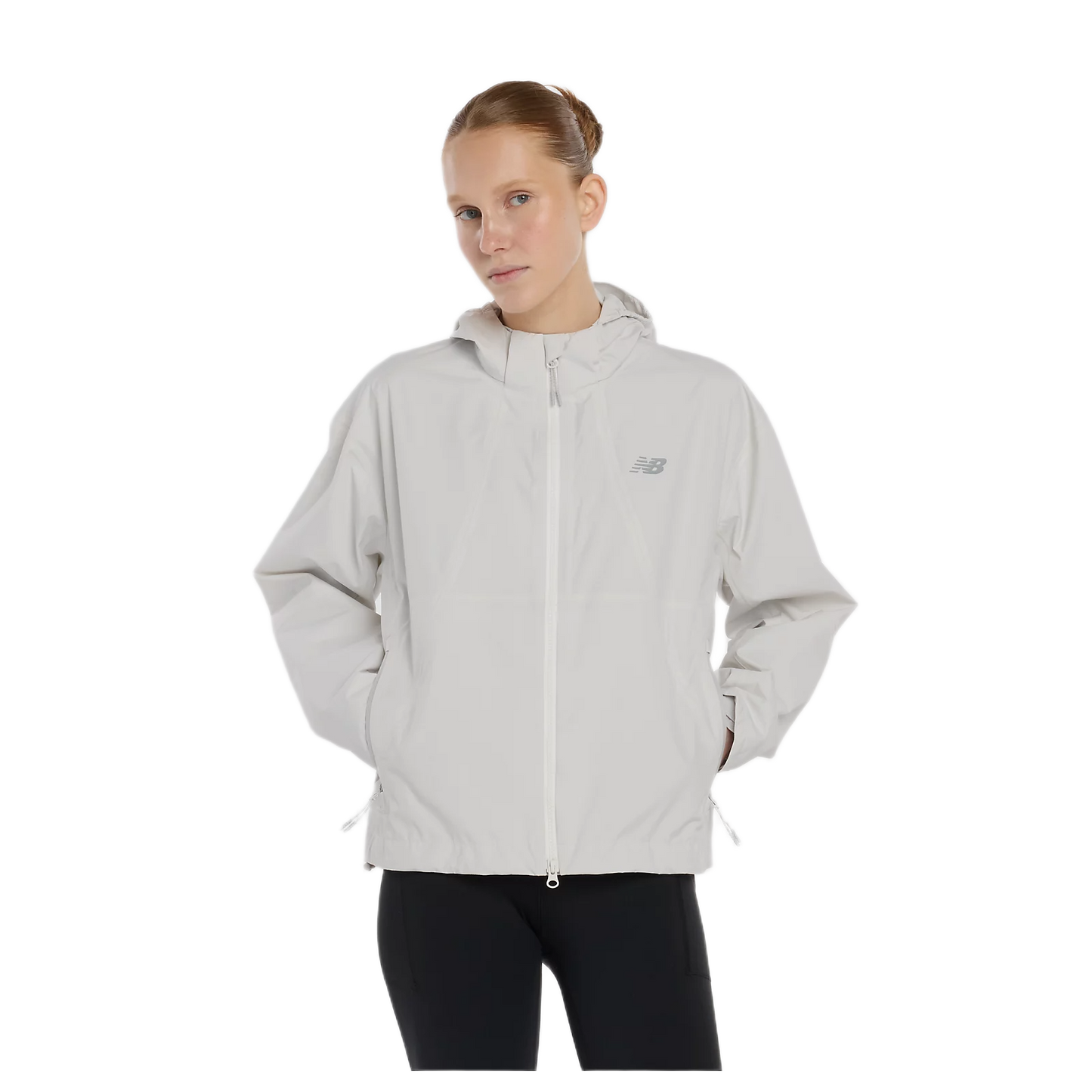New Balance Better Run Waterproof Jacket Damen GREY MATTER Bild 1