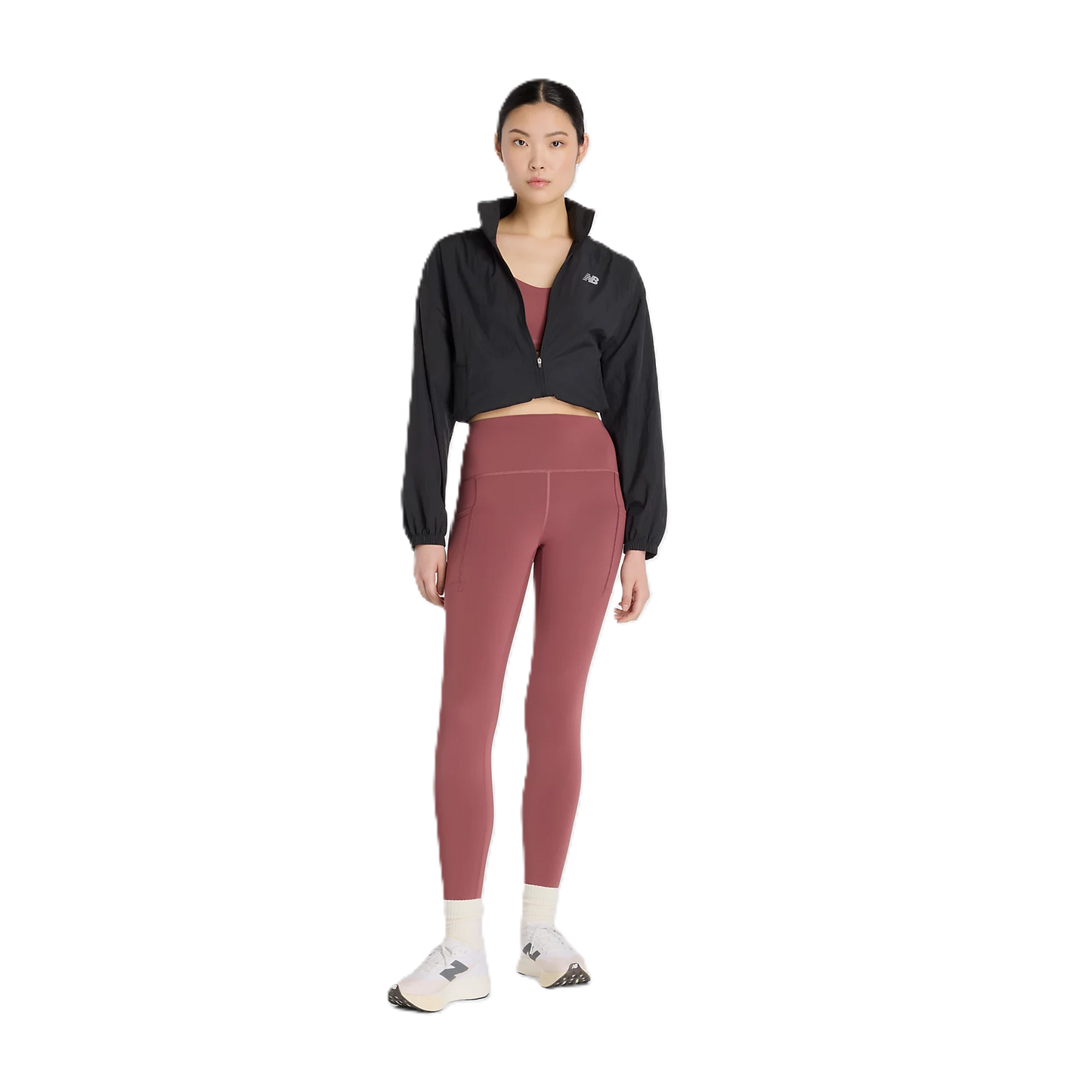 
                  
                    New Balance Sleek Pocket High Rise Leggings Damen WAD Bild 3
                  
                