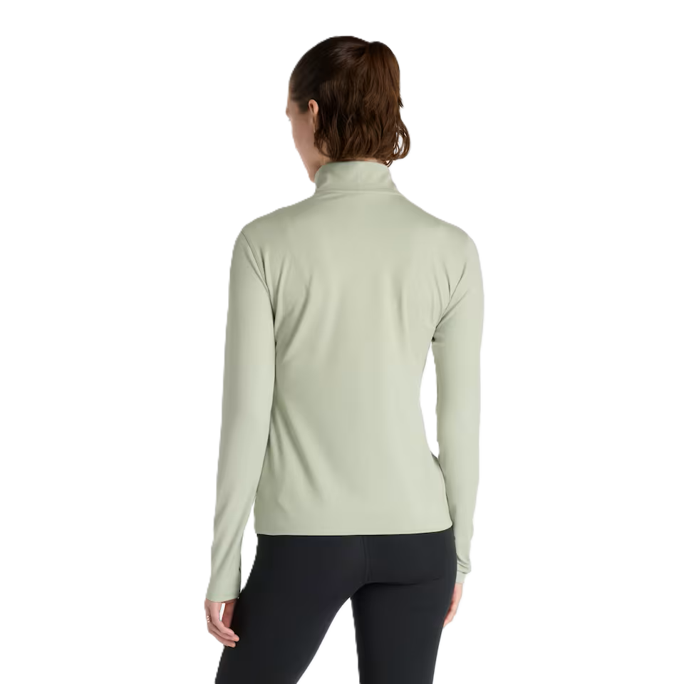 New Balance Sport Essentials Space Dye Quarter Zip Langarmshirt Damen GAS Bild 2