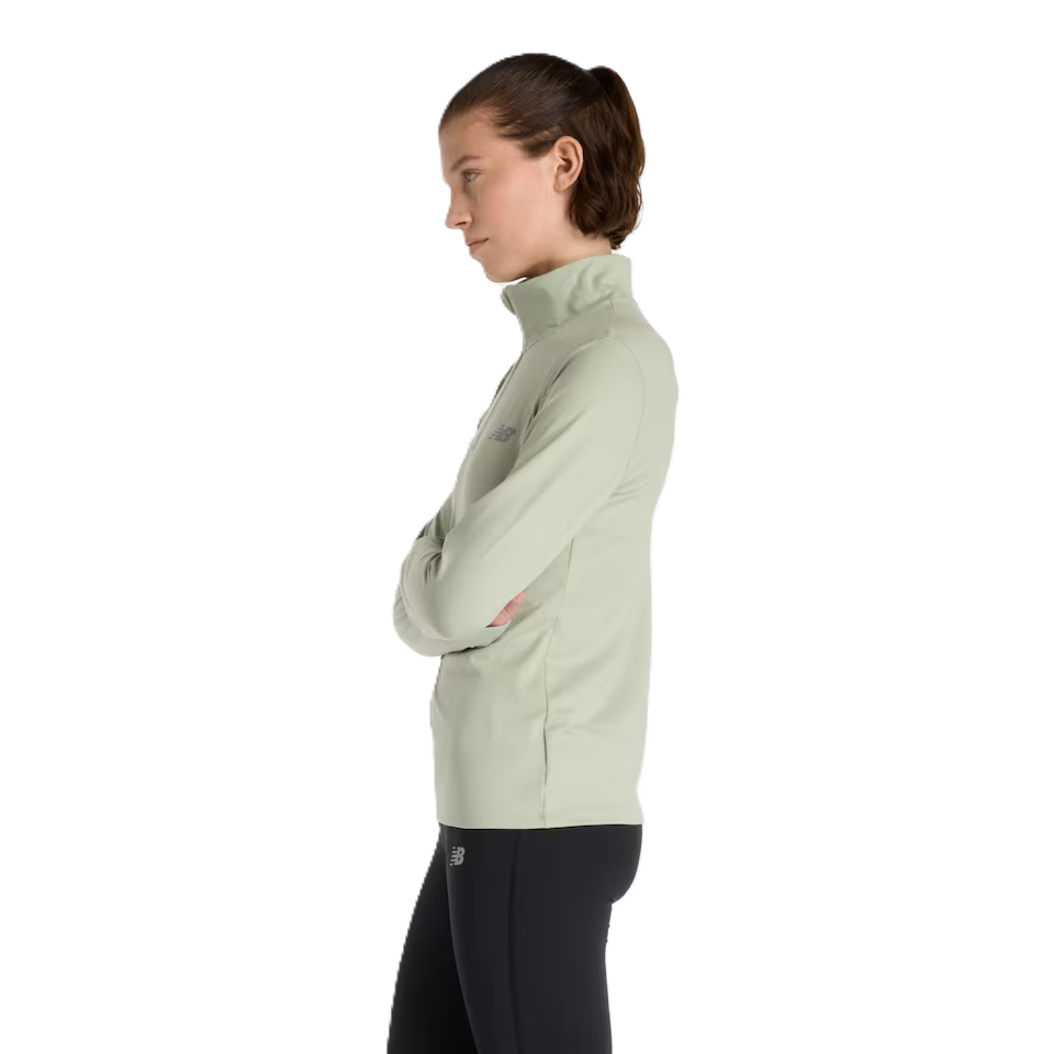 
                  
                    New Balance Sport Essentials Space Dye Quarter Zip Langarmshirt Damen GAS Bild 3
                  
                