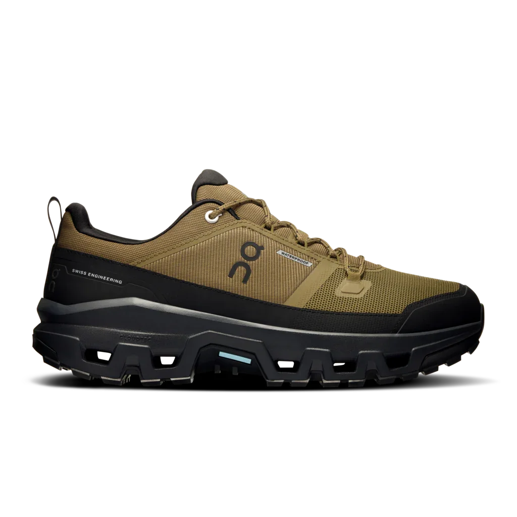 On Cloudrock Low Waterproof Herren HUNTER | BLACK Bild 2