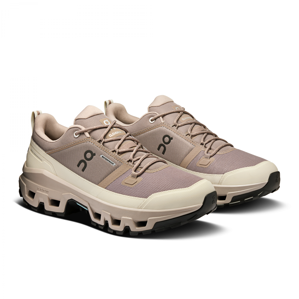 On Cloudrock Low Waterproof Herren CINDER | FOG Bild 1