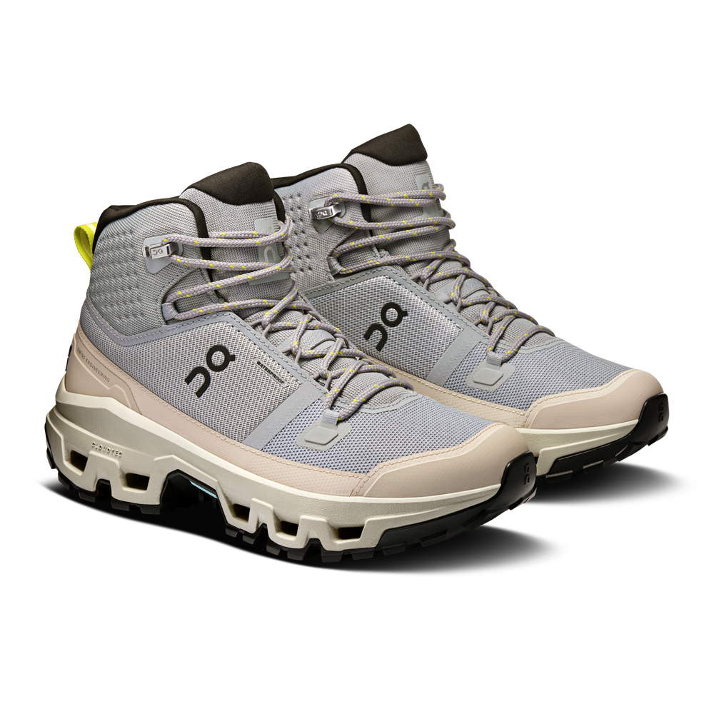 On Cloudrock Mid Waterproof Damen ALLOY | ICE Bild 1