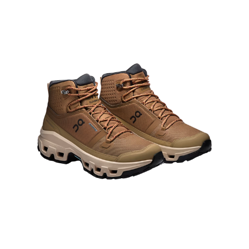 On Cloudrock Mid Waterproof Damen SPHINX | SAND Bild 2