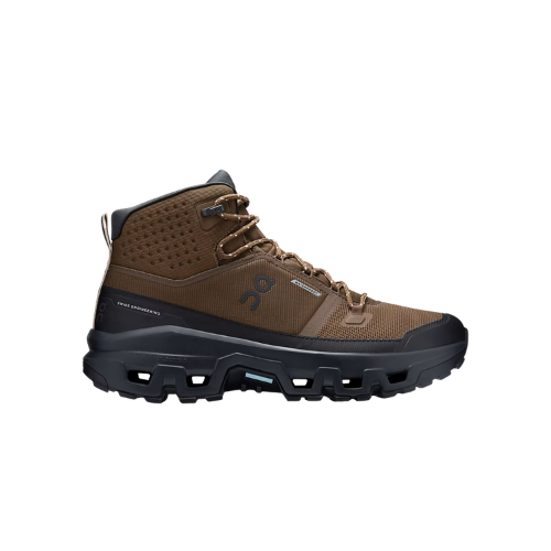 On Cloudrock Mid Waterproof Herren EARTH | BLACK Bild 1