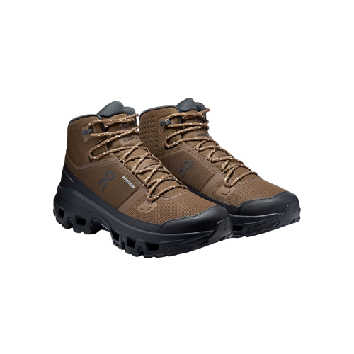 On Cloudrock Mid Waterproof Herren EARTH | BLACK Bild 2