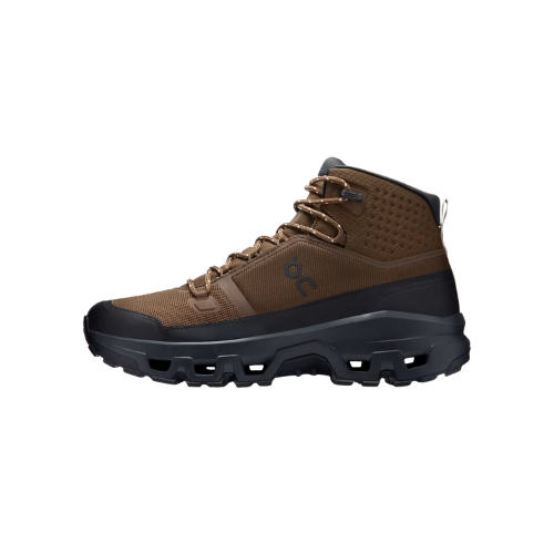 On Cloudrock Mid Waterproof Herren EARTH | BLACK Bild 6