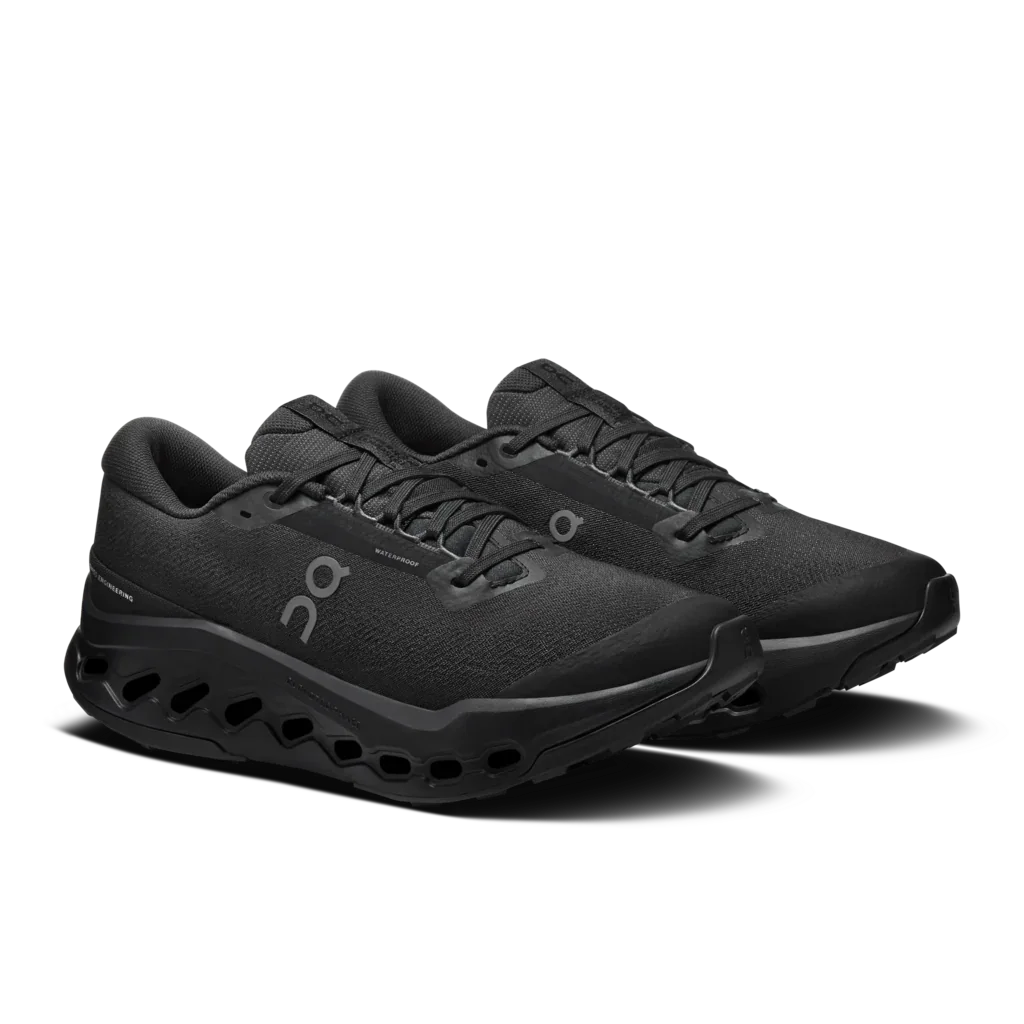 On Cloudsurfer Trail 2 Waterproof Damen BLACK | BLACK Bild 1