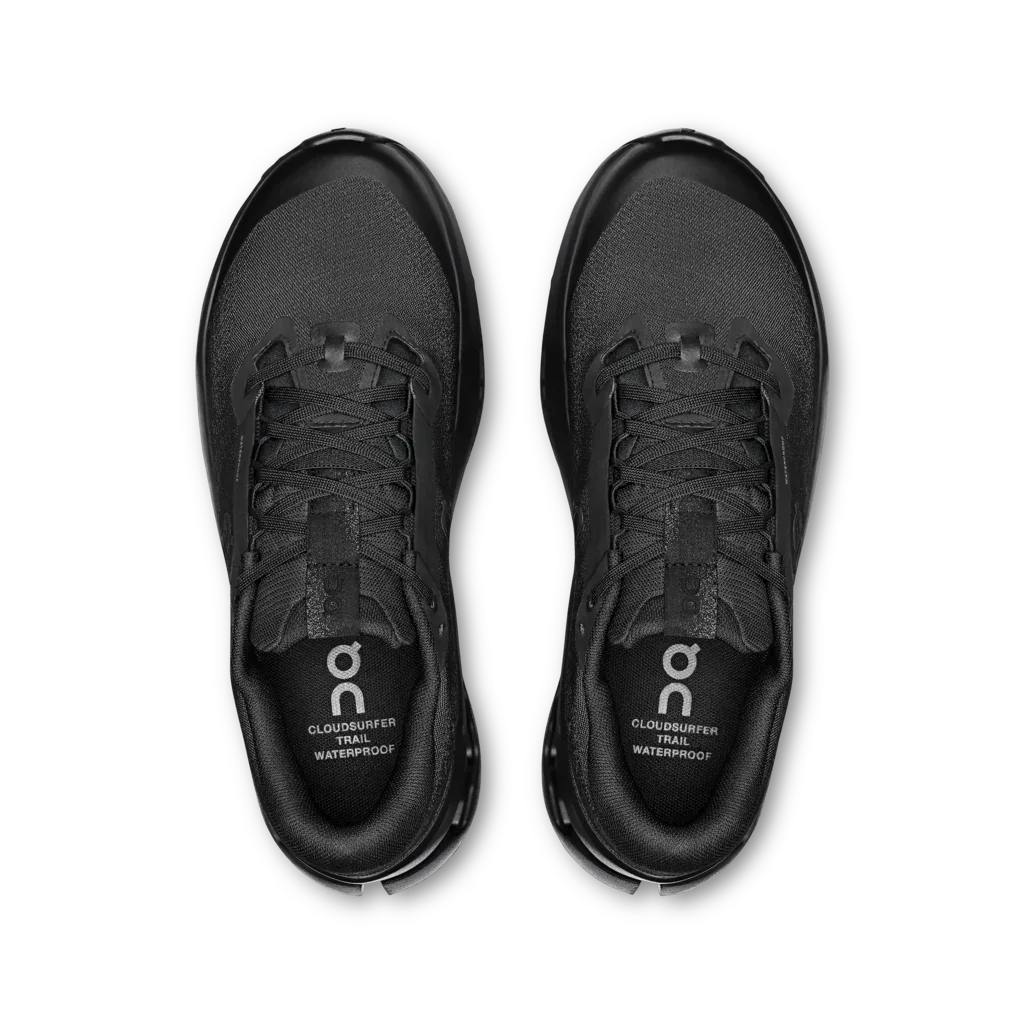 On Cloudsurfer Trail 2 Waterproof Damen BLACK | BLACK Bild 4