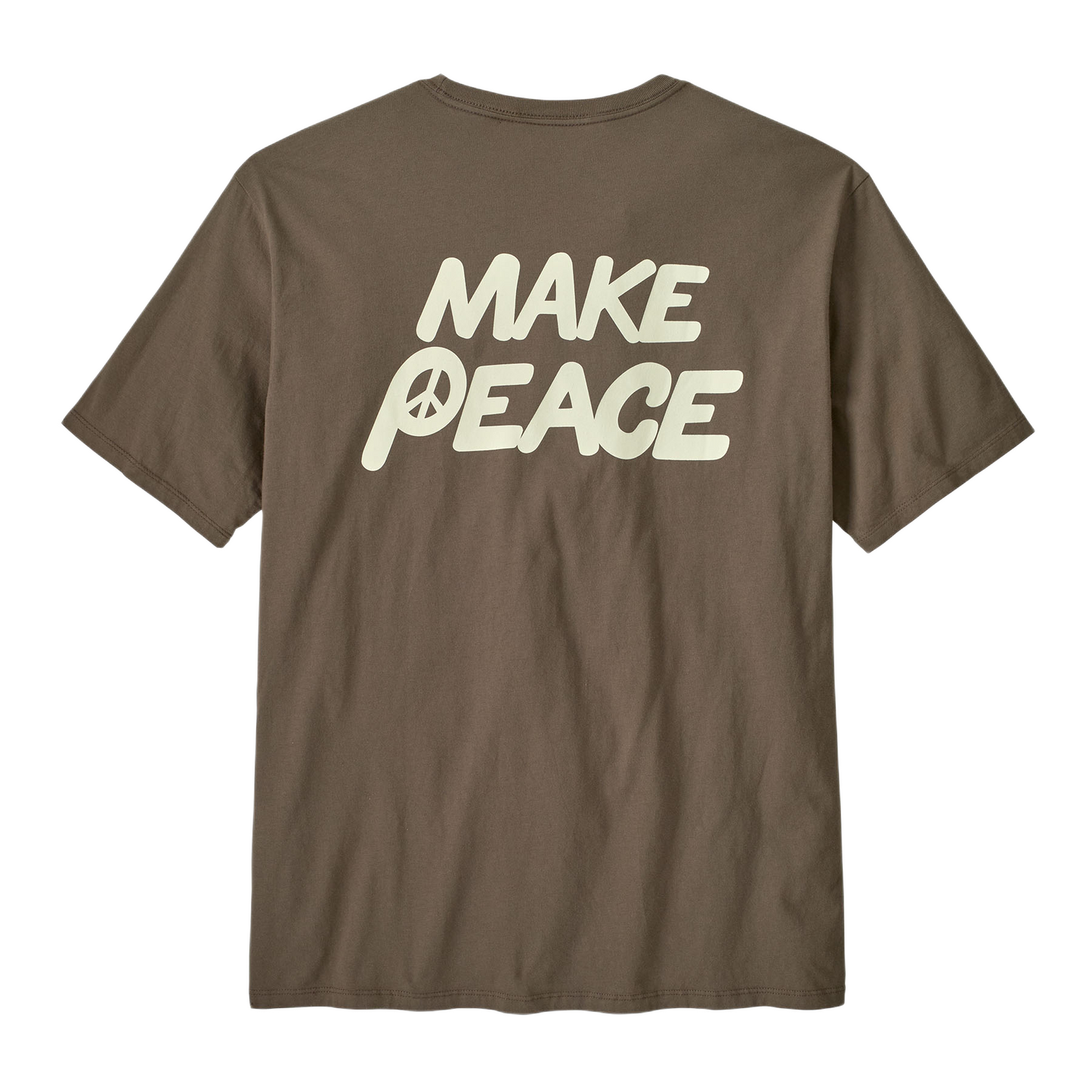 Patagonia Balance Organic T-Shirt Herren Peace Seeds: Marlow Brown Bild 2