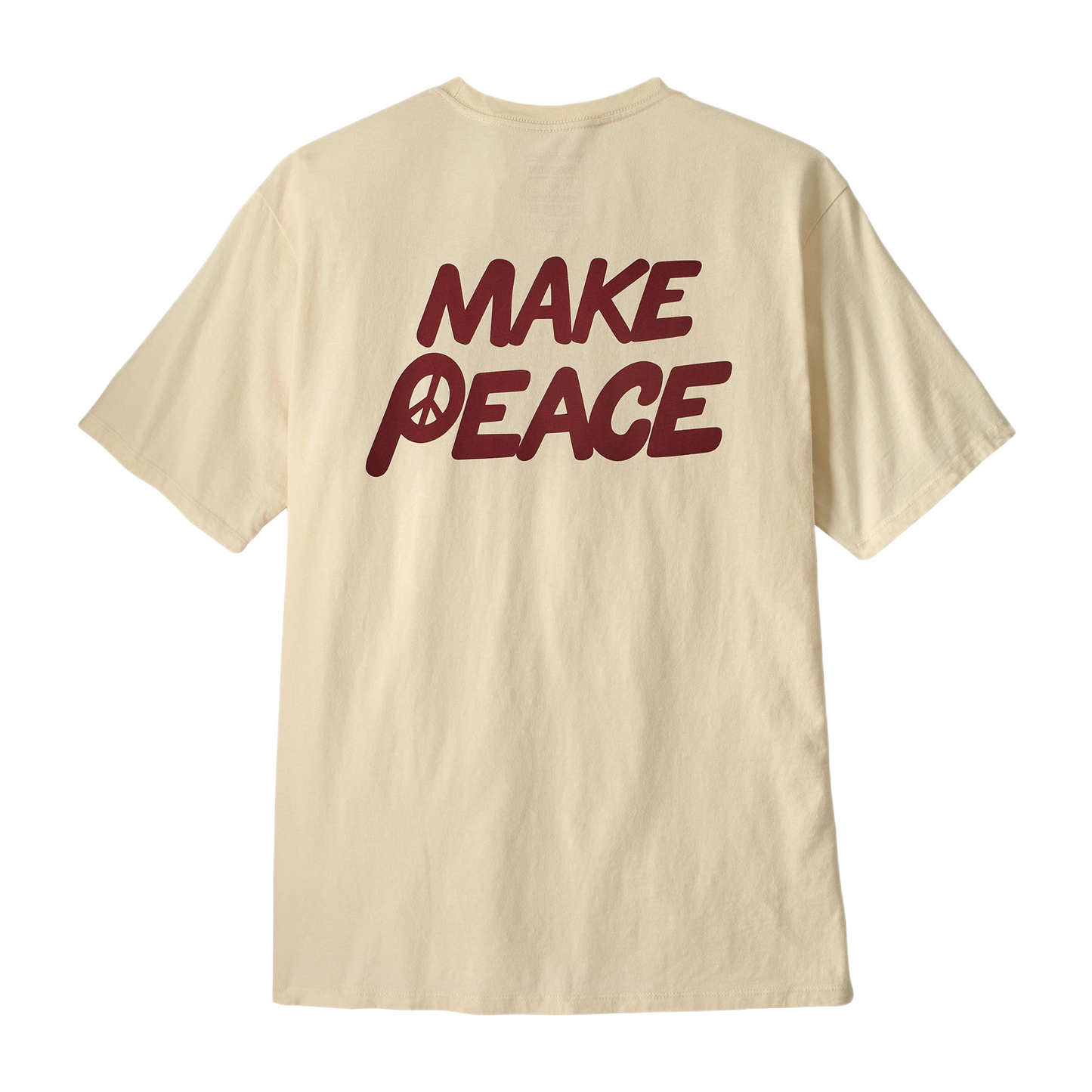 Patagonia Balance Organic T-Shirt Herren Peace Seeds: Undyed Natural Bild 2