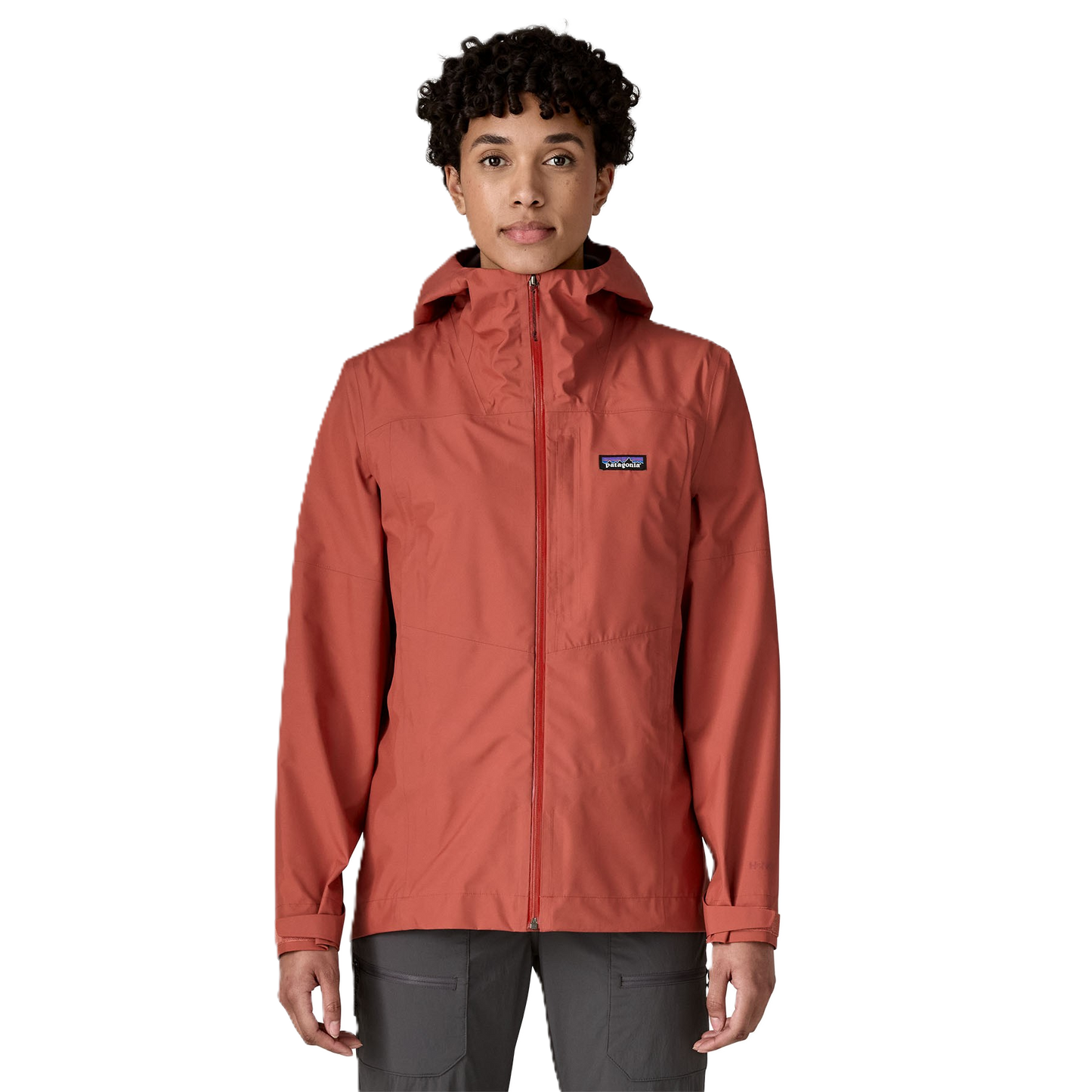 Patagonia Boulder Fork Regenjacke Damen Potters Red Bild 2