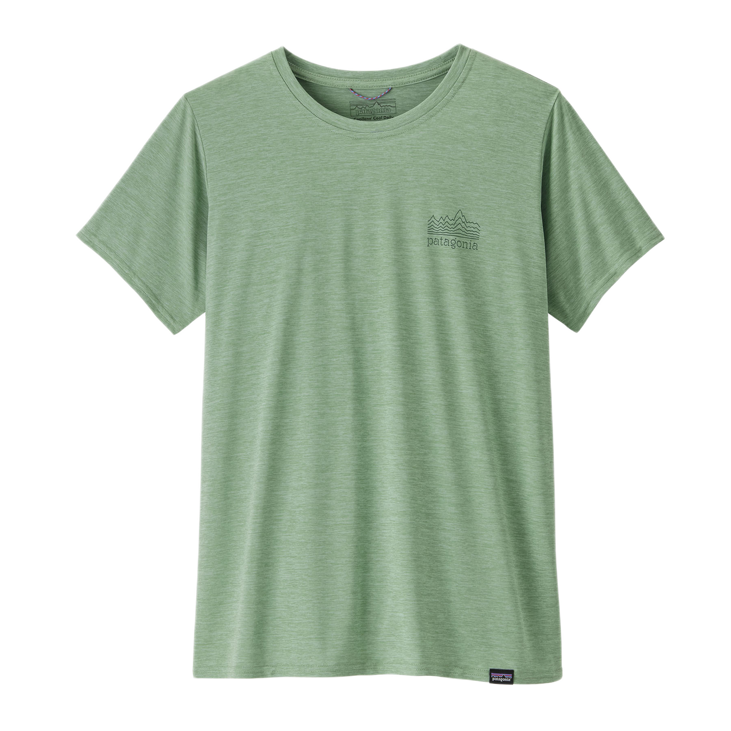 Patagonia Cap Cool Daily Graphic Shirt Damen Strataspire: Ellwood Green X-D Bild 1