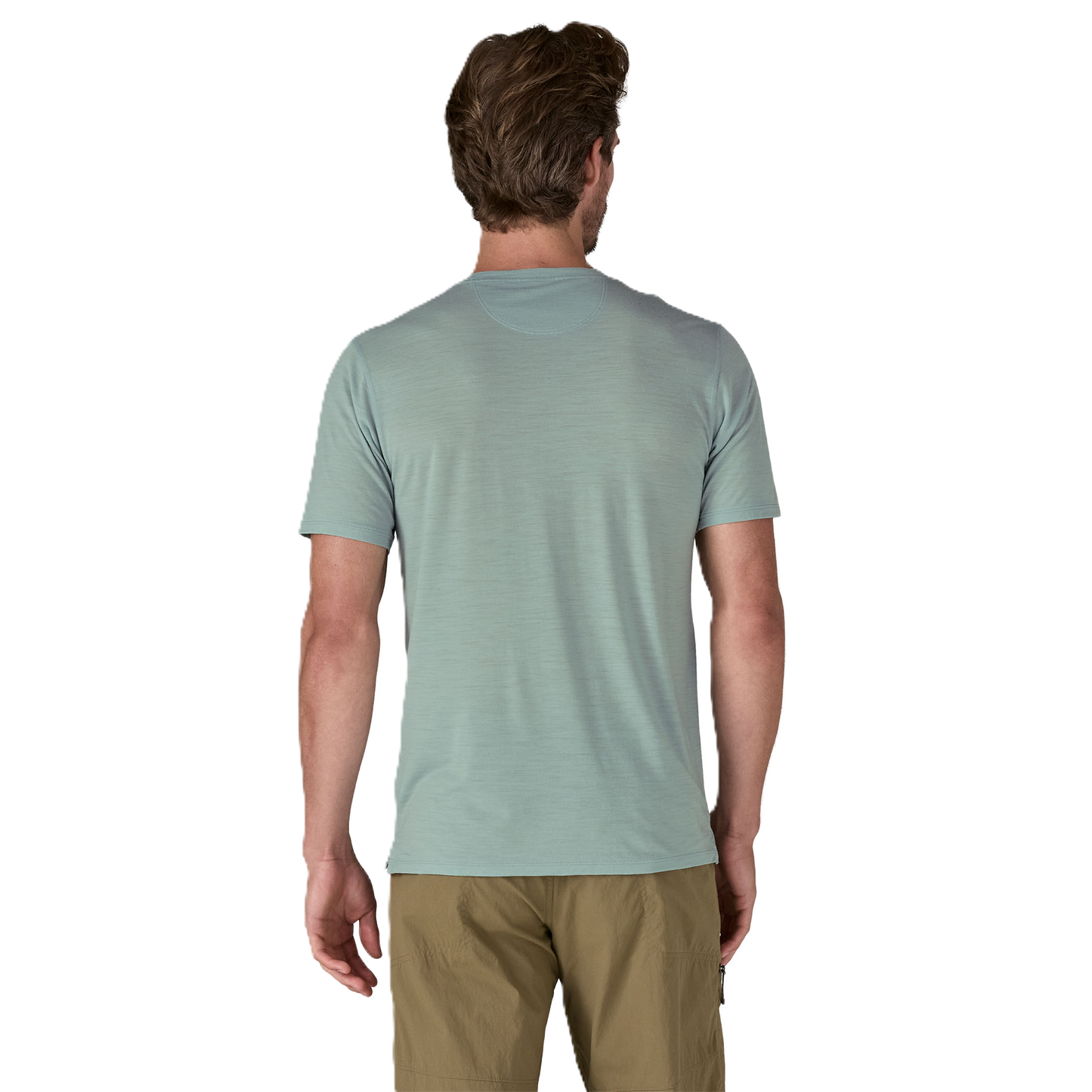 Patagonia Cap Cool Merino Blend Grap Fitz Roy Shirt Herren Fitz Roy Strata: Thermal Blue Bild 3