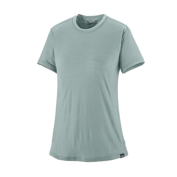 Patagonia Cap Cool Merino Blend Shirt Damen Thermal Blue Bild 1
