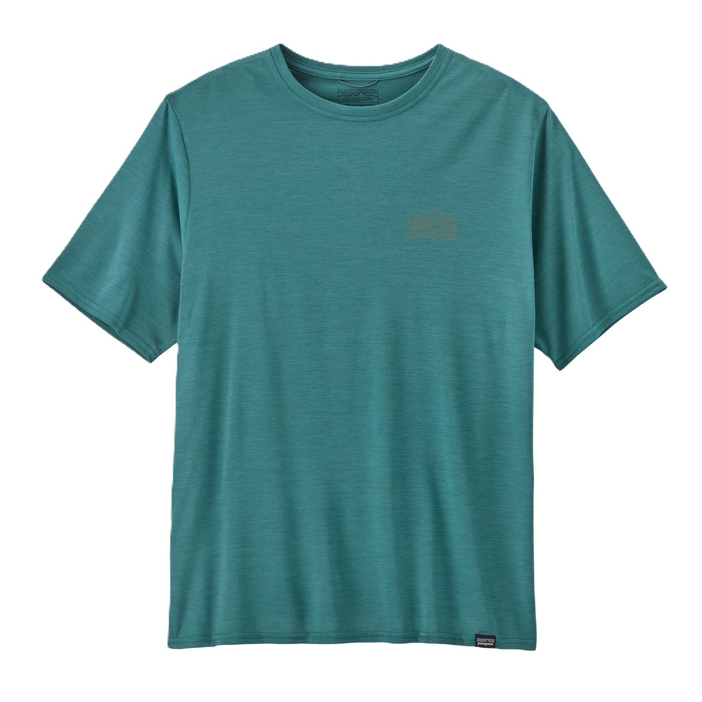 Patagonia Capilene® Cool Daily Graphic Shirt Herren Strataspire: Wetland Blue X-Dy Bild 1