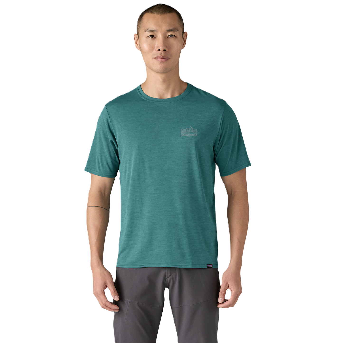 Patagonia Capilene® Cool Daily Graphic Shirt Herren Strataspire: Wetland Blue X-Dy Bild 2