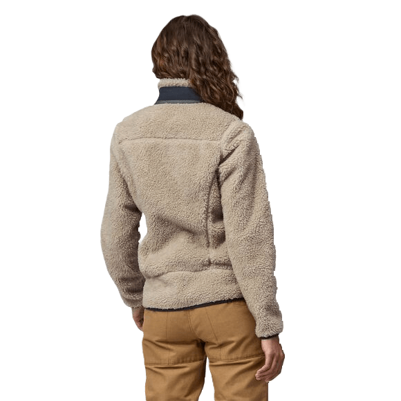 Patagonia Classic Retro-X® Fleece Jacket Damen Natural w/Smolder Blue Bild 2