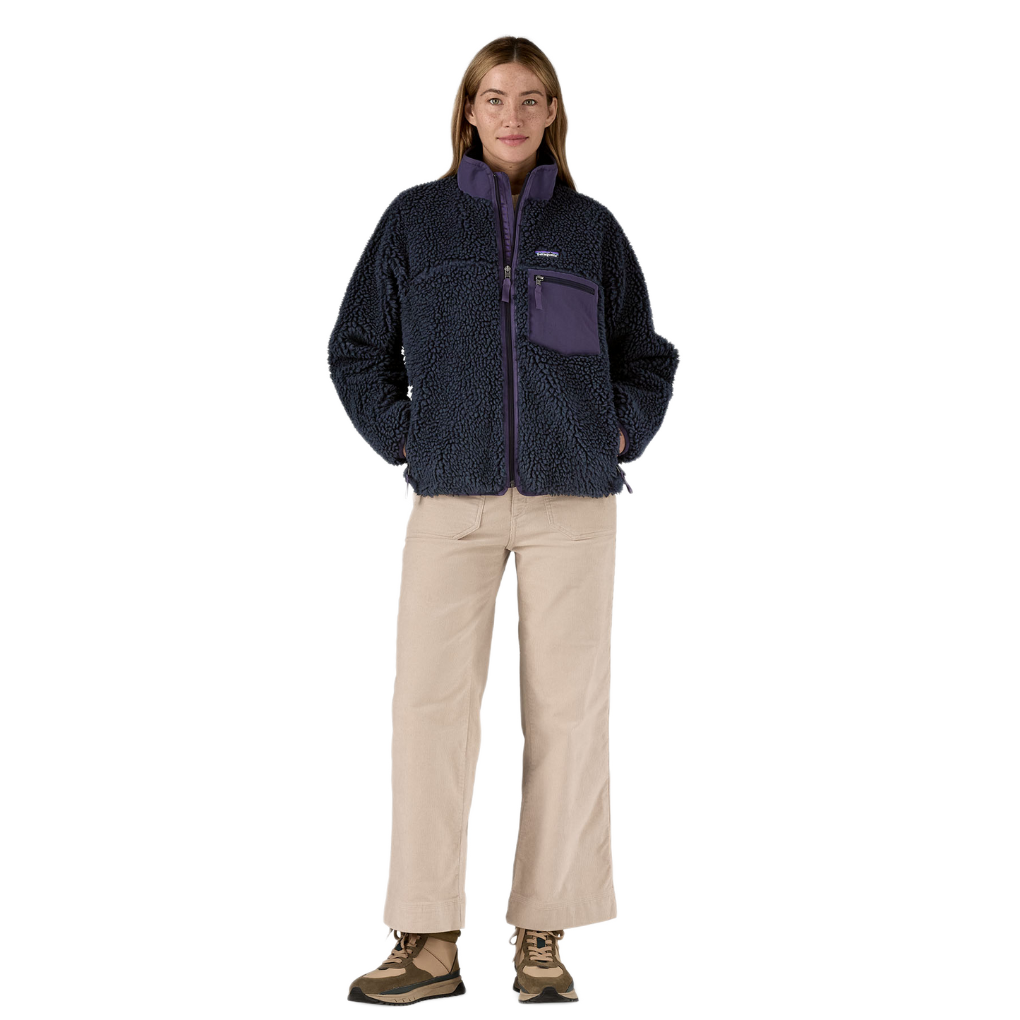 
                  
                    Patagonia Classic Retro-X Fleecejacke Damen Sunken Blue Bild 4
                  
                