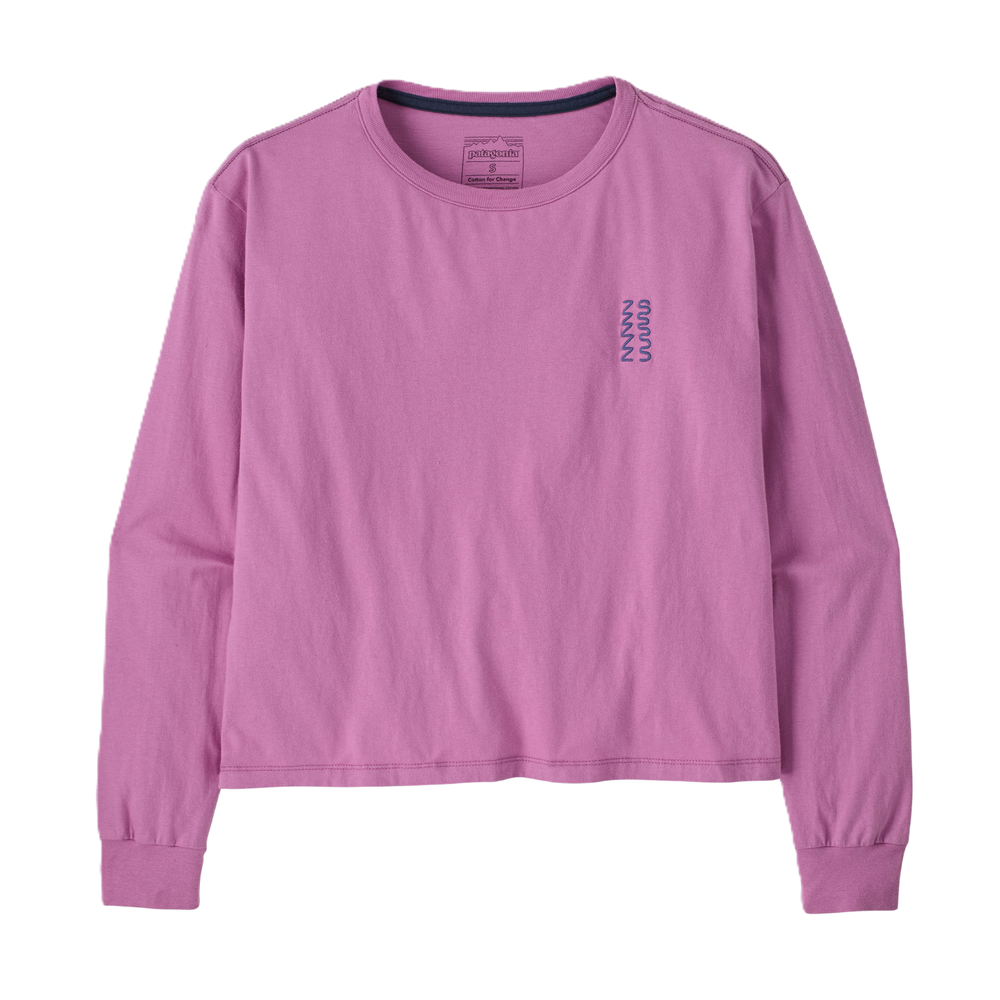 Patagonia Driftways Easy Cut Langarm Shirt Damen Brisk Purple Bild 1