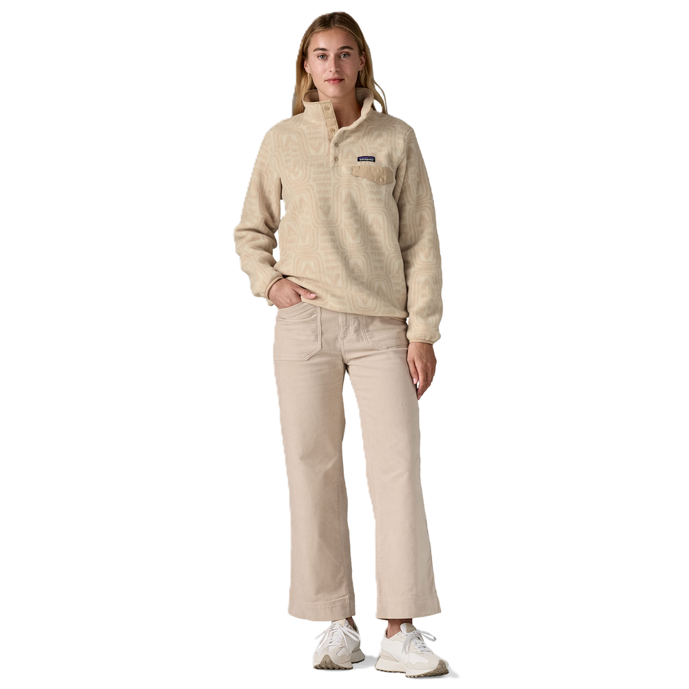 
                  
                    Patagonia Lightweight Synchilla® Snap-T® Fleece Pullover Damen Flow: Dyno White Bild 4
                  
                