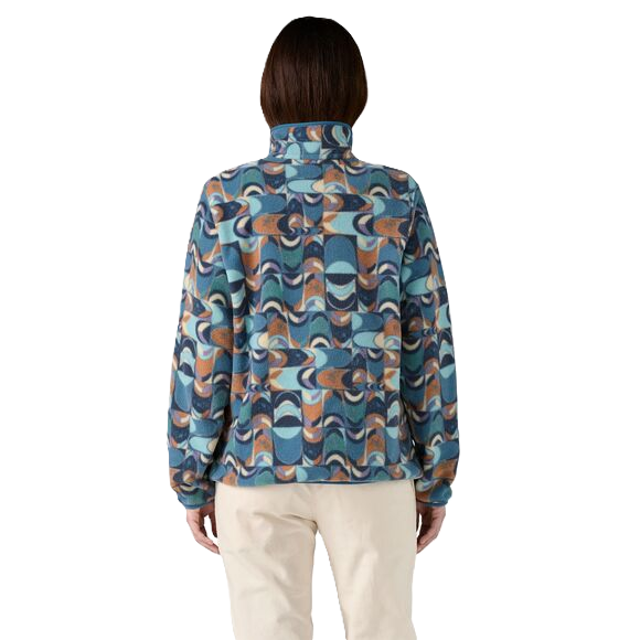 
                  
                    Patagonia Lightweight Synchilla® Snap-T® Fleece Pullover Damen Swallowtail Geo: Still Blue Bild 3
                  
                