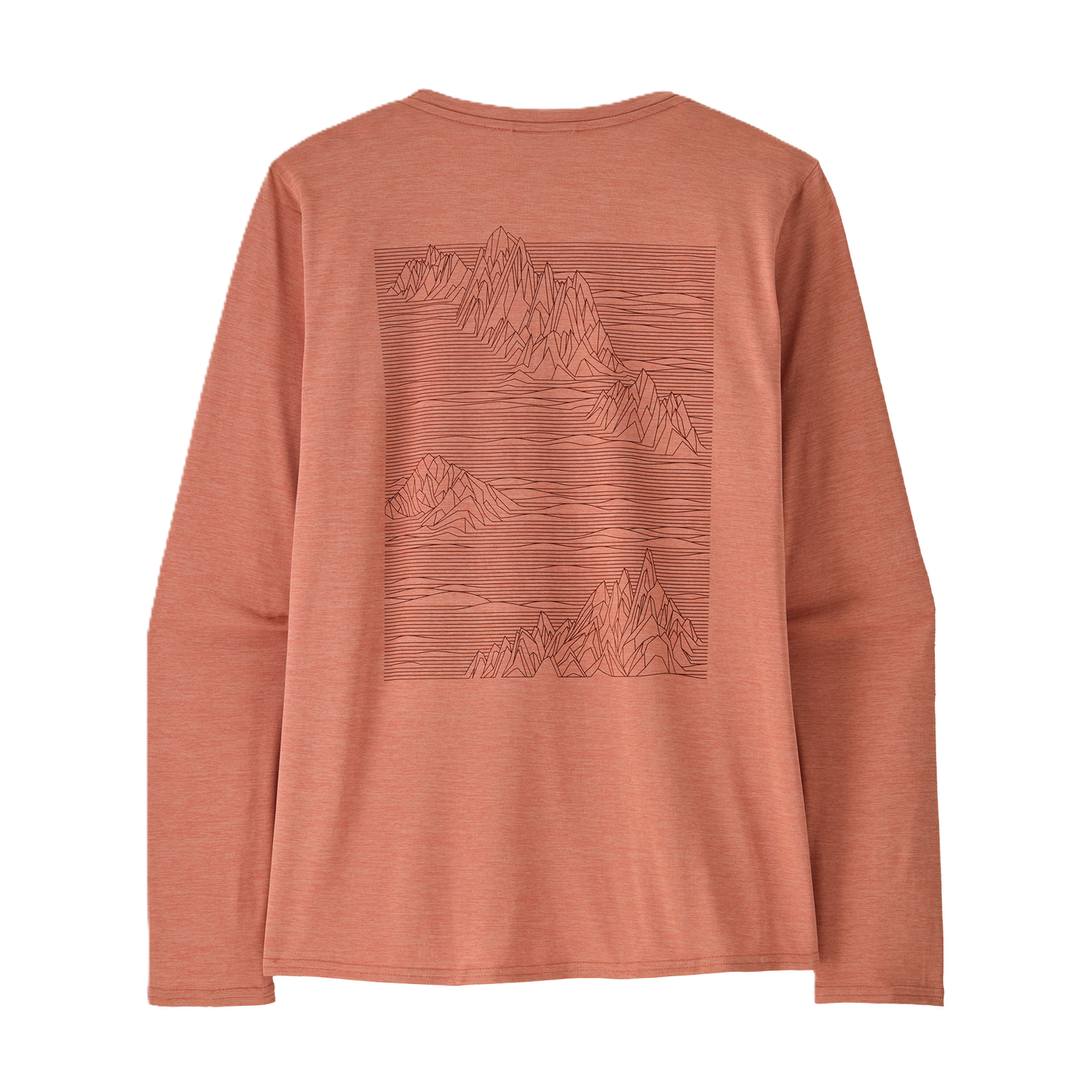 Patagonia Long-Sleeved Capilene® Cool Daily Graphic Shirt Damen Strataspire: Moment Pink X-Dye Bild 2