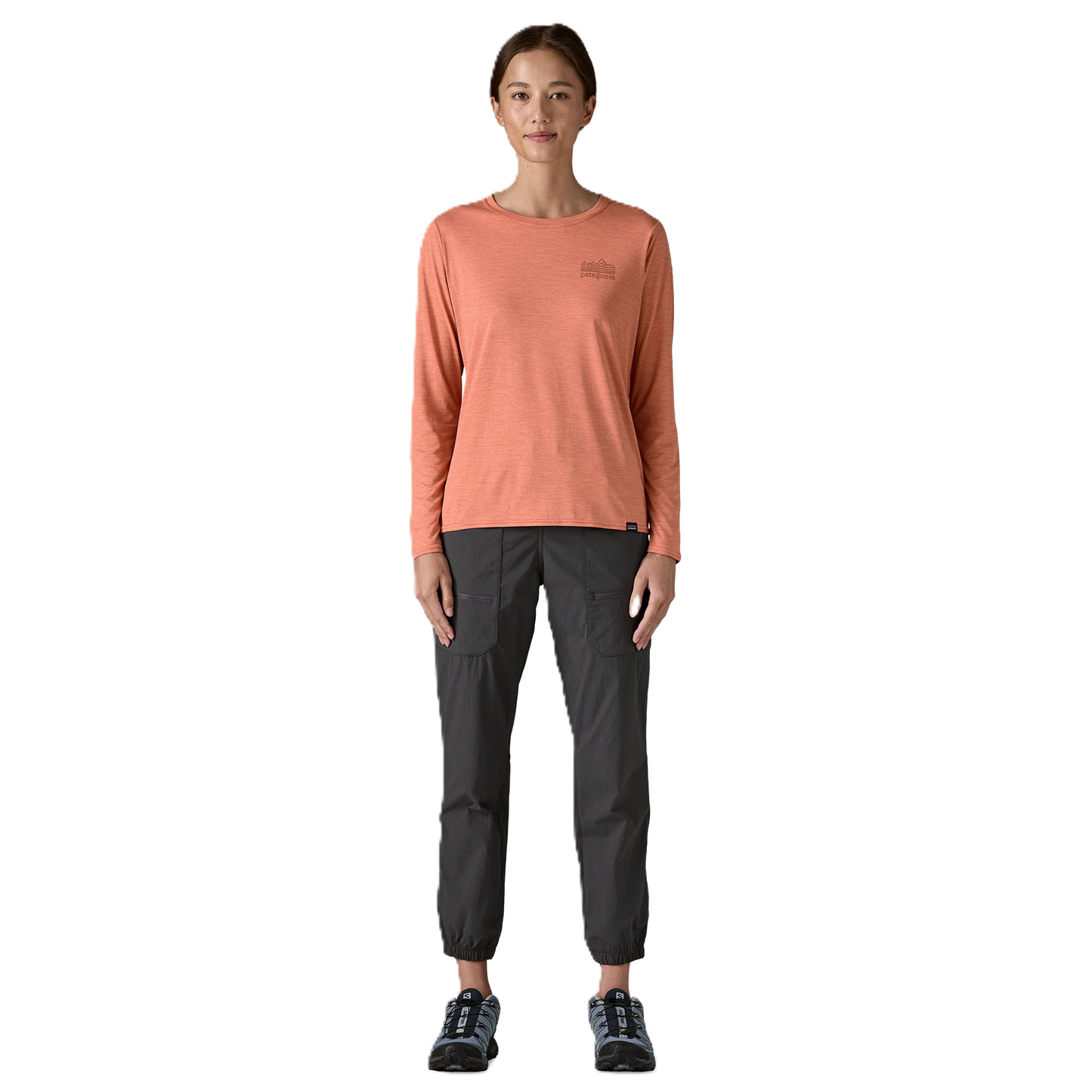 
                  
                    Patagonia Long-Sleeved Capilene® Cool Daily Graphic Shirt Damen Strataspire: Moment Pink X-Dye Bild 5
                  
                