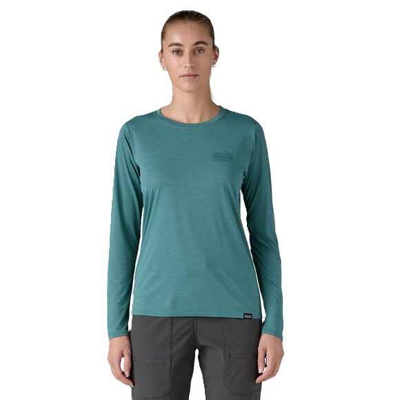 
                  
                    Patagonia Long-Sleeved Capilene® Cool Daily Graphic Shirt Damen Strataspire: Wetland Blue X-Dy Bild 2
                  
                