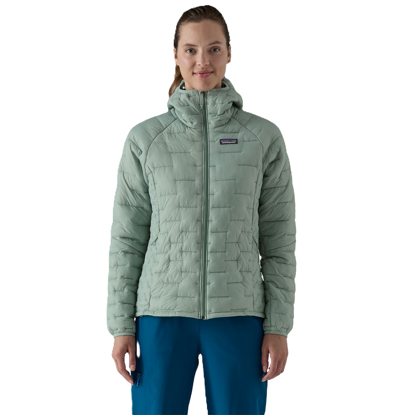 
                  
                    Patagonia Micro Puff Hoody Damen Thermal Blue Bild 2
                  
                