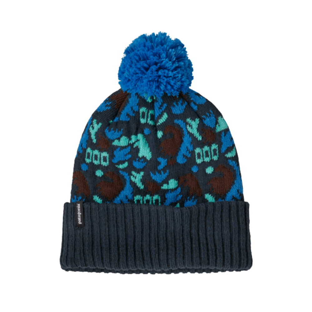 Patagonia Powder Town Beanie Mütze Across Oceans: Smolder Blue Bild 1