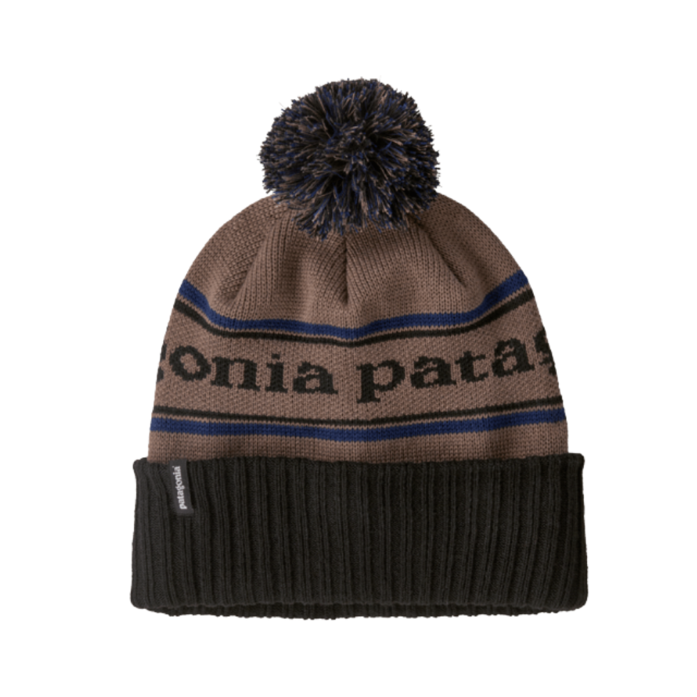 Patagonia Powder Town Beanie Mütze Park Stripe: Marlow Brown Bild 1