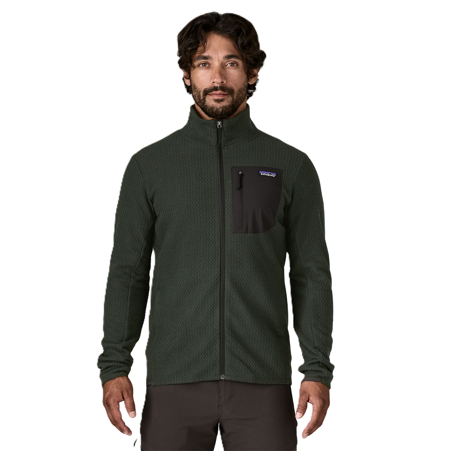 
                  
                    Patagonia R1® Air Fleece Jacke Herren Old Growth Green Bild 3
                  
                